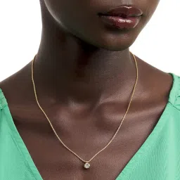 Ted Baker Gold Sininaa Crystal Pendant with Chain image 2