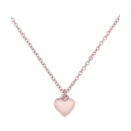 Ted Baker Rose Gold Hara Tiny Heart Pendant with Chain image 1