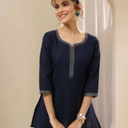 Libas Blue Kurtis-picture-25