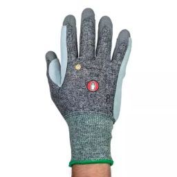 Tornado Aura Grey Yarn Cut Resistant Cut Resistant Gloves Size 8 Polyurethane Coating, AUR01-08-image-92