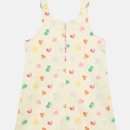 ELLE Girls Cream Pure Cotton Dress-image-38