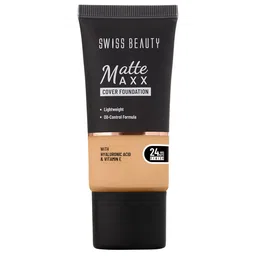 SWISS BEAUTY Matte Maxx Cover Foundation - 30g - Medium Warm (04)-56