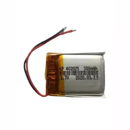 KP 3.7 V 300 mAh Polymer Rechargeable Battery, KP-402025-image-88