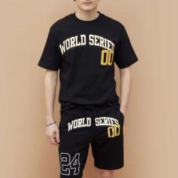 Fame Forever By Lifestyle Black Cotton Regular Fit Printed Sports T-Shirts-image-68