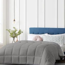 Razzai Silver Poly fill Basic Comforters-45