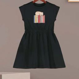 HELLCAT Girls Black Printed Dresses-image-41