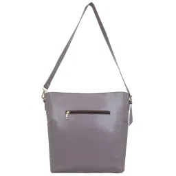 Spice Art Mauve Solid Large Tote Handbag image 3