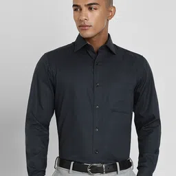 Allen Solly Sport Men Spread Collar Solid Cotton Formal Shirt-image-72