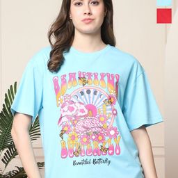 Dreambe Women Typography 2 Wonder Woman Printed Applique T-shirt-image-80