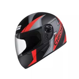 Studds CHROME D5 DECOR Black 580 mm Large Full Face Helmet, D5 BLACK N2-image-74