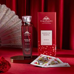 VISCONTI Queen Of Hearts Long Lasting Eau De Parfum- 100 ml-14
