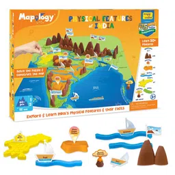 Imagimake Mapology Ultimate Kit Combo - India Map, National Symbols of India, Monuments of India, Indian Rockets & Satellites - 200+ pieces-picture-39