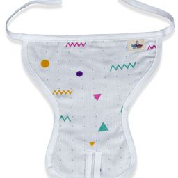 LazyToddler Muslin  Nappy Set of 3 Medium Fox Print - White image 4
