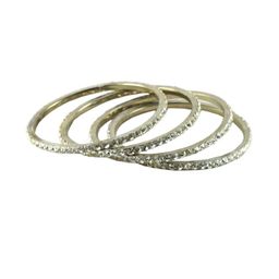 Vidhya Kangan White Brass Bangles-image-75