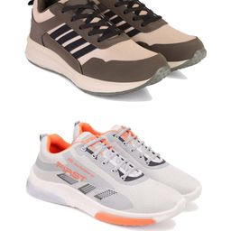DRACKFOOT Men Non-Marking Running Sports Shoes-image-57