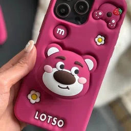 CASE CREATION Cartoon Characters Printed iPhone 14 Plus Back Case image 4