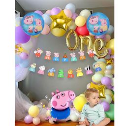 Special You 60Pcs Pink & Green Birthday Decor-32