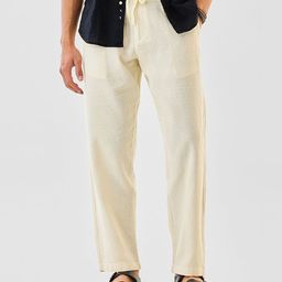 Snitch Men Textured Trousers-picture-36