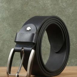 Teakwood Leathers Navy Leather Casual Belt-picture-32