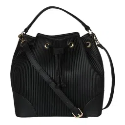 United Colors of Benetton Black CLAIRE Textured Cross Body-image-53