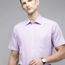 Van Heusen Men Linen Cotton Formal Shirt-picture-31