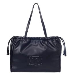 Lino Perros Black Solid Large Tote Handbag-44