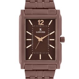 L LOGUES Men Brass Dial & Bracelet Style Straps Analogue Watch G E-459 CM-05-image-76