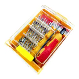 Shopper52 Wrench Tool Screwdriver Socket and Bit Tool Kit Set 32 Pieces TLSQJK-13