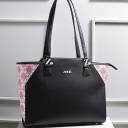 ZOUK Classic Black Printed Tote Bag image 2