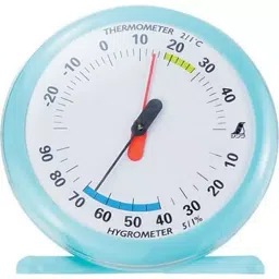 Shinwa Rules Thermo-Hygrometer Q Series Φ88x26 mm, 70499-33