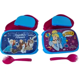 Fastgear 600 ml Plastic Leakproof Lunch Box for School, FG2119-image-71