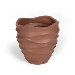 Home4U Brown Resin 67 cm Planter Pot - Set of 1-image-19