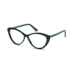 WEB EYEWEAR Green Full Rim Cat Eye Frame Designed in Italy-image-80