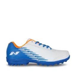 Nivia Men's Hook 2.0 White Cricket Shoes-image-11