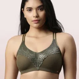 Enamor Green Non-Wired Non-Padded Bralette-picture-16
