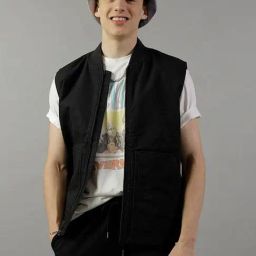 American Eagle Outfitters Black Regular Fit Jacket-picture-28