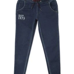 Pepe Jeans Kids Blue Cotton Printed Jeans-image-66