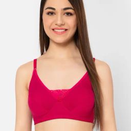 Clovia Fuchsia Full Coverage Bra-image-60