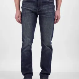 Numero Uno Dark Blue Slim Fit Faded Jeans-image-42