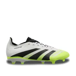 Adidas Men's PREDATOR LEAGUE FG UNISEX White Football Shoes-picture-6