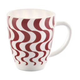 Borosil Waves Brown Opalware Mug - 390ml-image-16