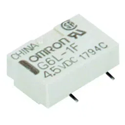 OMRON ELECTRONIC COMPONENTS RELAY, SIGNAL, SPST-NO, 5VDC, 1A, G6L-1F DC5-36