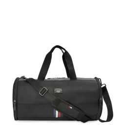 Tommy Hilfiger Ural Black Polyester Printed Duffle Bag - 29 Ltrs-35