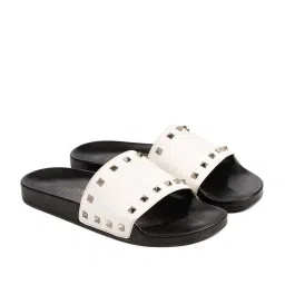 Griffin Men's White Slides image 2