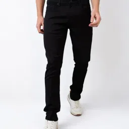 Spykar Men Slim Fit Low Rise Cotton Casual Jeans-picture-13