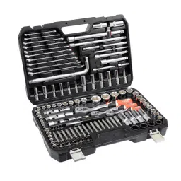 Yato Chrome Molybdenum Steel Hand Tool Set Black and Silver, YT-38872 (Set of 128)-24