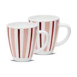 Borosil Select Multicolor Opalware Mug 390 ml - Set of 2-image-73