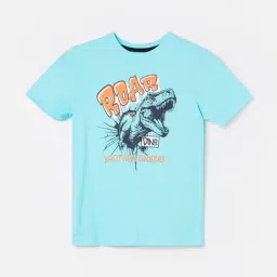 Fame Forever by Lifestyle Boys Blue Regular Fit T-Shirt-picture-16