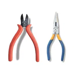 Sky Blue SBE_PLIER_COMBOS_COMBO_754 7.8 Inch Steel Diagonal Plier (Pack of 2)-image-16
