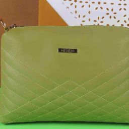 Metro Green Embroidered Medium Sling Handbag-33
